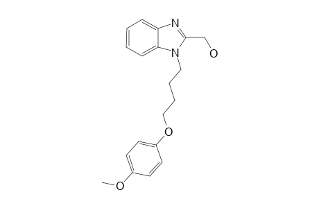 1H-1,3-Benzimidazole-2-methanol, 1-[4-(4-methoxyphenoxy)butyl]-