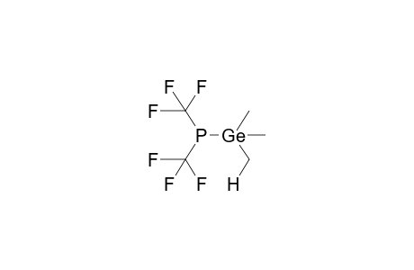 TRIMETHYLGERMYLBIS(TRIFLUOROMETHYL)PHOSPHINE