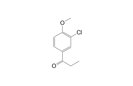 1-(3'-CHLORO-4'-METHOXYPHENYL)-1-PROPANONE