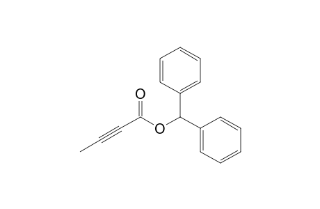 Diphenylmethyl but-2-ynoate