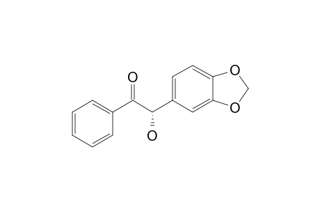 (2S)-1-Phenyl-2-hydroxy-2-(3,4-methylendioxyphenyl)ethanone