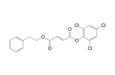 Fumaric acid, 2-phenethyl 2,4,6-trichlorophenyl ester