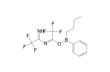 Ethanimidic acid, 2,2,2-trifluoro-N-(2,2,2-trifluoro-1-iminoethyl)-, anhydride with butylphenylborinic acid