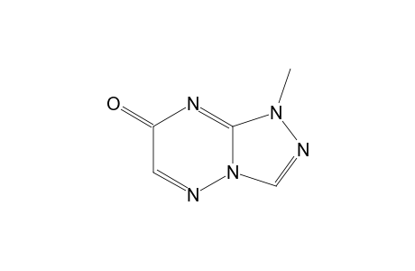 1-METHYL-s-TRIAZOLO[4,3-b]-as-TRIAZIN-7(1H)-ONE