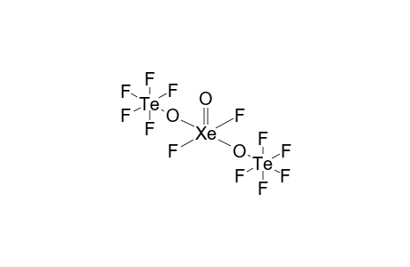 TRANS-BIS(PENTAFLUOROTELLURATE)DIFLUOROXENONE OXIDE