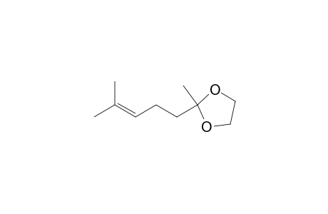 2-Methyl-2-(4-methylpent-3-enyl)-1,3-dioxolane