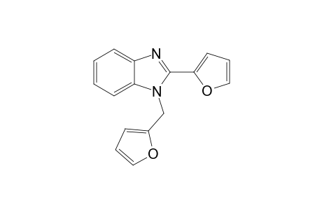 1-(2-furfuryl)-2-(2-furyl)benzimidazole