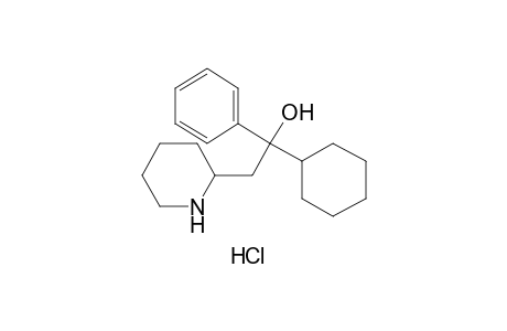 alpha-CYCLOHEXYL-alpha-PHENYL-2-PIPERIDINEETHANOL, HYDROCHLORIDE