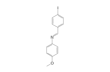 N-[(E)-(4-Iodophenyl)methylidene]-4-methoxyaniline