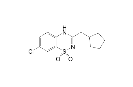 7-Chloro-3-(cyclopentylmethyl)-4H-1-lamda-6,2,4-benzothiadiazine-1,1-dione