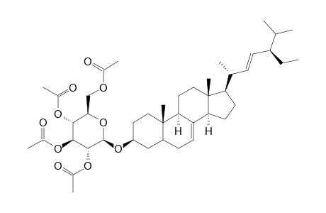 SPINASTERYL_BETA-D-TETRAACETATEGLUCOPYRANOSIDE