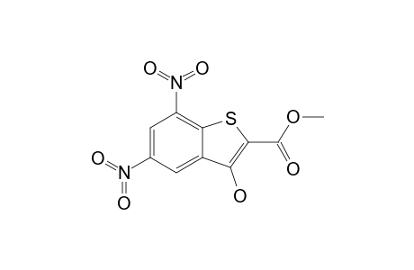 METHYL-3-HYDROXY-5,7-DINITROBENZO-[B]-THIOPHENE-2-CARBOXYLATE