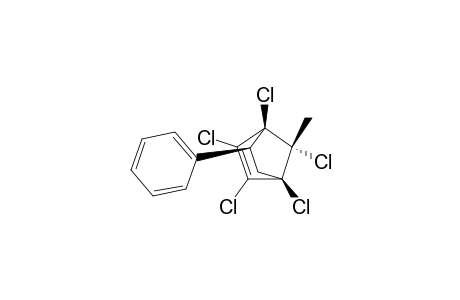 (1R*,4S*,5S*,7R*)-1,2,3,4,7-pentachloro-7-methyl-5-phenylbicyclo[2.2.1]hept-2-ene