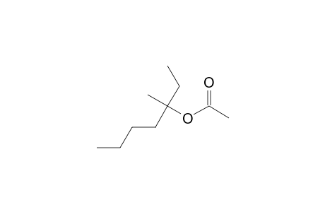 Acetic acid, 3-methylhept-3-yl ester