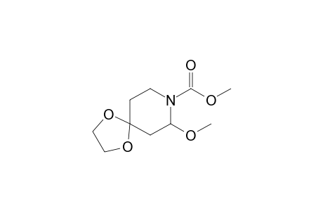 Methyl 7-methoxy-1,4-dioxa-8-aza-spiro[4.5]decane-8-carboxylate