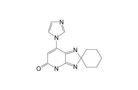 7-imidazol-1-ylspiro[4H-imidazo[4,5-e]pyridine-2,1'-cyclohexane]-5-one