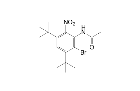 2'-bromo-3',5'-di-tert-butyl-6'-nitroacetanilide