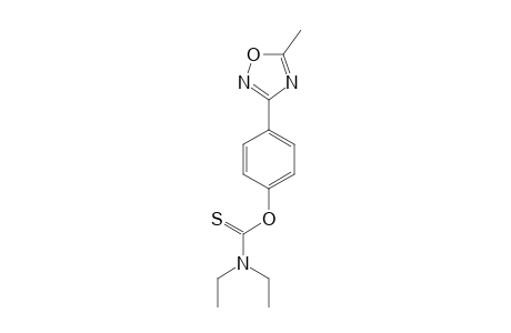 p-(5-methyl-1,2,4-oxadiazol-3-yl)phenol, diethylthiocarbamate