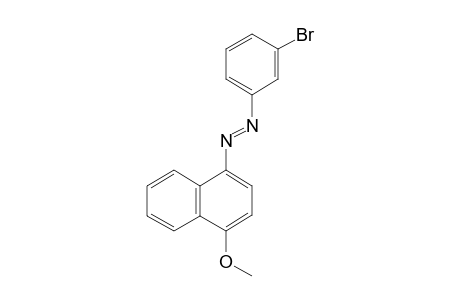 1-[(m-bromophenyl)azo]-4-methoxynaphthalene