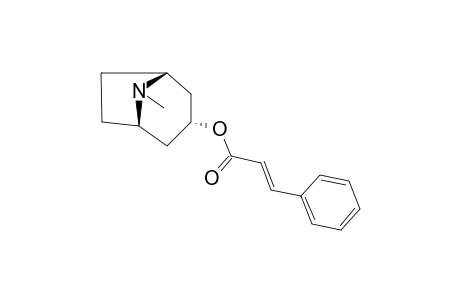 ERYTHROZEYLANINE-B;TRANS-3-BETA-(CINNAMOYLOXY)-TROPANE