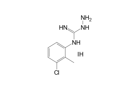 1-amino-3-(3-chloro-o-tolyl)guanidine, monohydroiodide