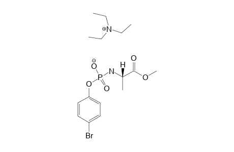 N-(HYDROXY-4-BROMOPHENOXYPHOSPHINYL)-L-ANALINE-METHYLESTER-TRIETHYLAMMONIUM-SALT