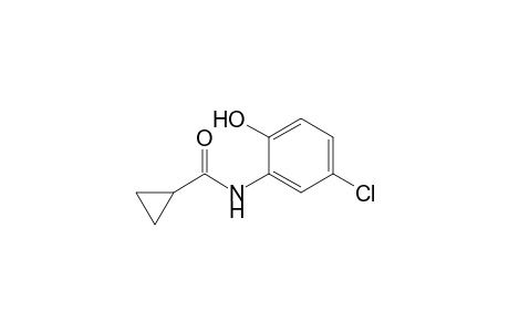 N-(5-chloranyl-2-oxidanyl-phenyl)cyclopropanecarboxamide