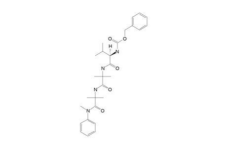 N-[(BENZYLOXY)-CARBONYL]-L-VALYL-2-METHYLALANYL-2-METHYLALANINE-N-METHYLANILIDE