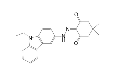 5,5-dimethyl-1,2,3-cyclohexanetrione 2-[(9-ethyl-9H-carbazol-3-yl)hydrazone]