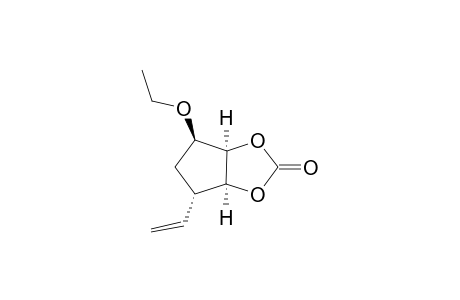 3a.alpha.,4.alpha.,6.beta.,6a.alpha.)-4-Ethenyl-6-ethoxytetrahydro-4H-cyclopenta-1,3-dioxol-2-one