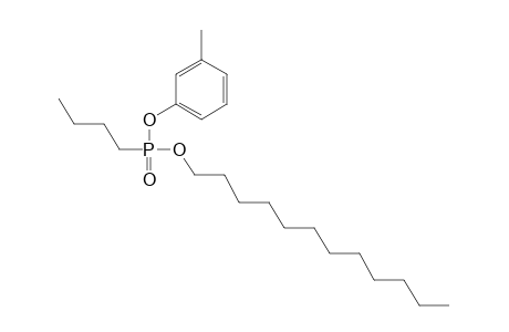 Butylphosphonic acid, dodecyl 3-methylphenyl ester