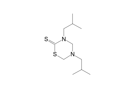 3,5-diisobutyltetrahydro-2H-1,3,5-thiadiazine-2-thione