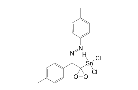 {(p-Tolyl)azo(4'-methylbenzene)]-[tin(1,1-dioxyethyl)-dichloride]}