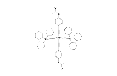 TRANS-[(4-AC-S-C6H4-C-C)2-PT-(PCY3)2]