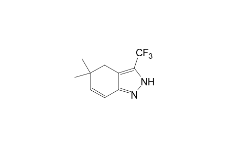 4,5-dihydro-5,5-dimethyl-3-(trifluoromethyl)-2H-indazole