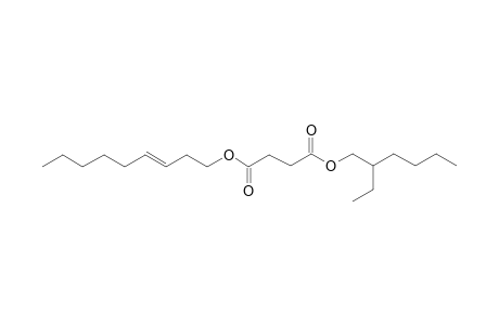 Succinic acid, 2-ethylhexyl non-3-en-1-yl ester