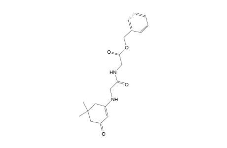 N-[N-(5,5-dimethyl-3-oxo-1-cyclohexen-1-yl)glycyl]glycine, benzyl ester