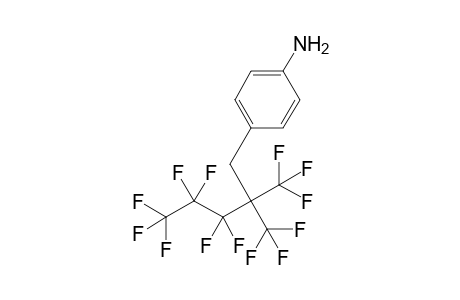 4-[(PERFLUORO-2-METHYLPENTAN-2-YL)METHYL]-ANILINE