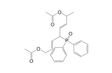 (4RS,7SR)-(E,E)-4-Diphenylphosphinoylocta-2,5-diene-1,7-diyl diacetate