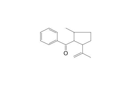 METHANONE, [2-METHYL-5-(1-METHYLETHENYL)CYCLOPENTYL]PHENYL-, (1alpha,2alpha,5beta)-