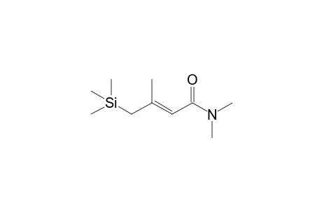 (E)-3,N,N-Trimethyl-4-(trimethylsilyl)-2-butenamide