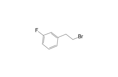Benzene, 1-(2-bromoethyl)-3-fluoro-