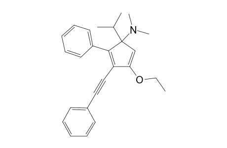 5-(Dimethylamino)-3-ethoxy-5-isopropyl-1-phenyl)-2-(phenylethynyl)-1,3-cyclopentadiene