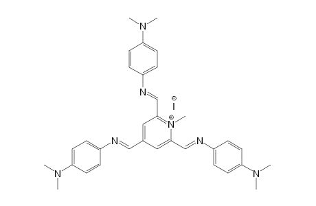 2,4,6-Tris[(4-dimethylaminophenyl)iminomethyl]-1-methylpyridinium iodide