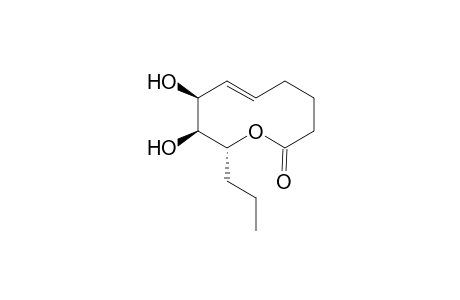 (6E,8S,9S,10R)-8,9-dihydroxy-10-propyl-3,4,5,8,9,10-hexahydrooxecin-2-one