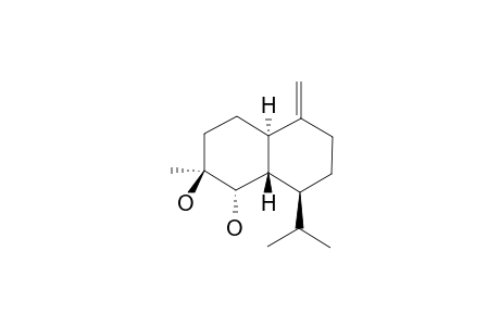 Cadin-10(14)-ene-4.beta.,5.alpha.-diol