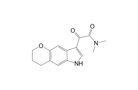 7,8-Dihydropyran[2,3-f]indole-3-N,N-dimethylglyoxamide