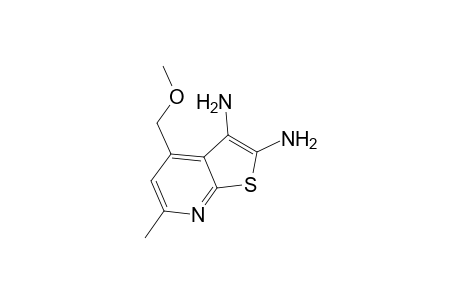 Thieno[2,3-b]pyridine-2,3-diamine, 4-(methoxymethyl)-6-methyl-