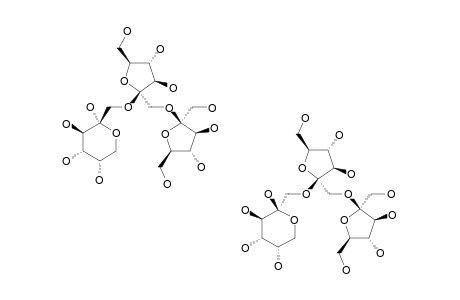 INULOTRIOSE;O-BETA-D-FRUCTOFURANOSYL-[2->(1-O-BETA-D-FRUCTOFURANOSYL-2)->1]-D-FRUCTOPYRANOSIDE;