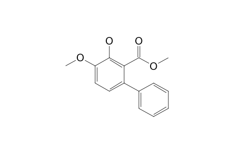 3-Hydroxy-4-methoxybiphenyl-2-carboxylic acid methyl ester